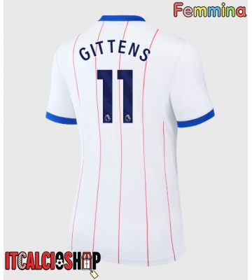 Chelsea Jamie Gittens #11 Terza Maglia Femmina 2026-27 Manica Corta